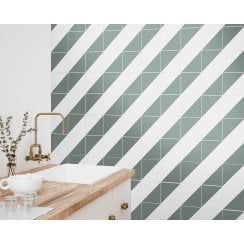 Siena Diamond Green 20cm x 20cm Wall & Floor Tile