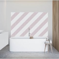Siena Diamond Pink 20cm x 20cm Wall & Floor Tile