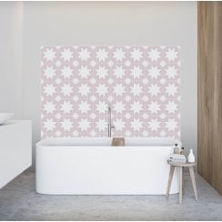 Siena Star Pink 20cm x 20cm Wall & Floor Tile