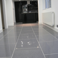 Silver Grey Quartz 40cm x 40cm Wall & Floor Tile