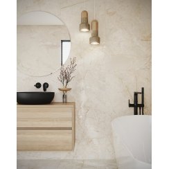Sinkler Beige Matt Rett 59.8 cmx 119.8cm Wall & Floor Tile