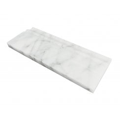 Skirting Goya Marble White 11.9cm x 30.5cm Border Tile