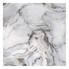 Sky Grey Marble Effect Polished Porcelain 60cm x 60cm Wall and Floor Tile