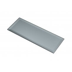 Smoke Grey Mirror Glass 7.5cm x 20cm Wall Tile