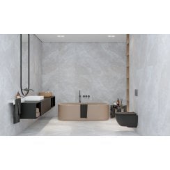 Space Stone Grey 30cm x 60cm Wall and Floor Tile