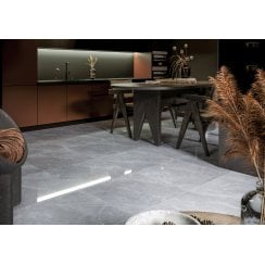 Space Stone Grey 60cm x 60cm Wall and Floor Tile 