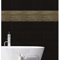 Spindly Gold 29.8cm x 31.8cm Mosaic Tile