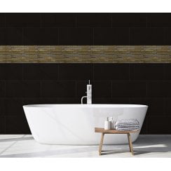 Spindly Gold 29.8cm x 31.8cm Mosaic Tile