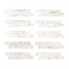 Splitface Beige Rose 10cm x 36cm Wall Tile