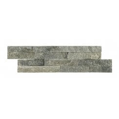 Splitface Grey Quartzite 10cm x 36cm Wall Tile