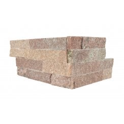 Splitface Rose 10cm x 36cm Corner Tile