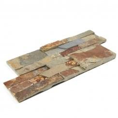 Splitface Rustic Multicolour 18cm x 35cm Wall Tile