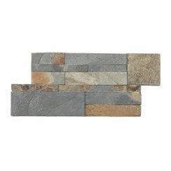 Splitface Rustic Multicolour 18cm x 35cm Wall Tile