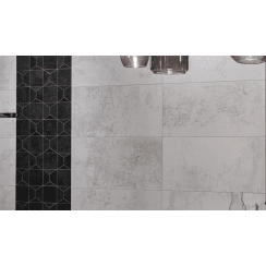 StarDust Pyramid Grey 30cm x 30cm Mosaic Tile
