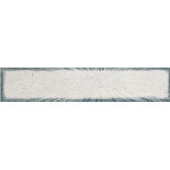Starlight Blue Gloss Deco Ceramic Indoor Wall tile 5cm x 25cm 