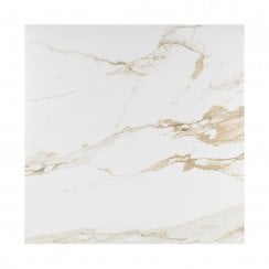 Statuario Crystal Iron Matt 60cm x 60cm Marble Effect Tiles