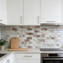 Stonebrick Gold 30cm x 30cm Mosaic Tile 