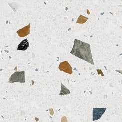 Stracciatella Ivory Terrazzo Mix 75cm x 75cm Wall & Floor Tile