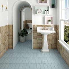 Stromboli Bahia Blue 9.2cm x 36.8cm Wall & Floor Tile