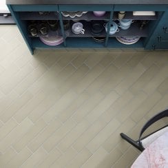 Stromboli Evergreen 9.2cm x 36.8cm Wall & Floor Tile