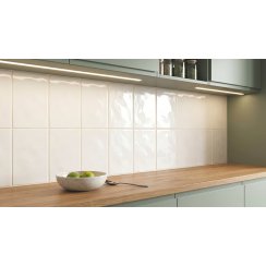Super Relief White 20cm x 25cm Wall Tile
