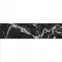 Tattoo Black 7.5cm x 30cm Wall Tile