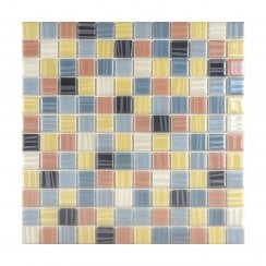 Tender Multi Mix 30 x 30cm Mosaic Tile