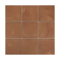 Terracotta Square 30cm x 30cm  (9.7cm x 9.7cm) Mosaic Tile