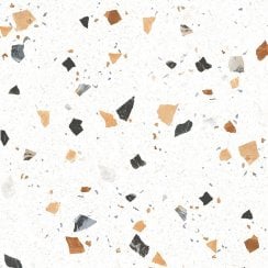 Terrazzo Pearl Porcelain Tile 60cm x 60cm Wall & Floor Tile