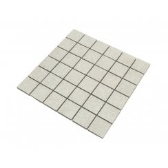 Theory White Mosaic 30cm x 30cm Wall and Floor Tile