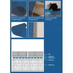 Tilers Base Uncoupling Membrane 30m Roll