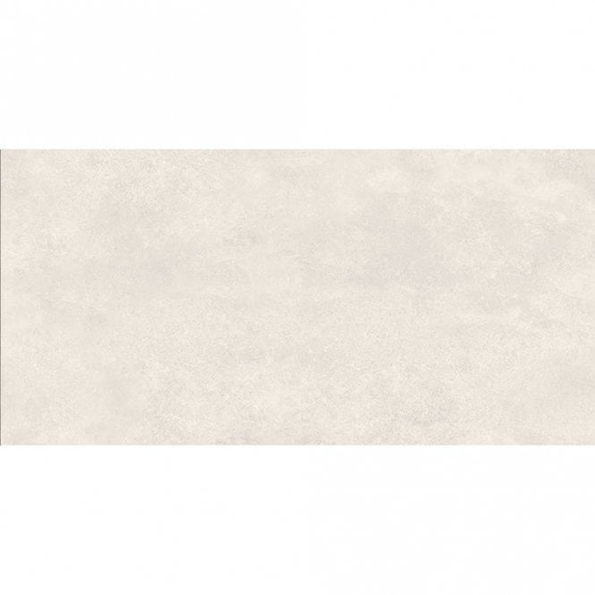 Titanio White Matt 59.8cm x 119.8cm Wall and Floor Tile