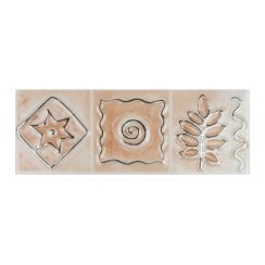 Torrestream Palma Beige 7.5cm X 20cm Border Tile