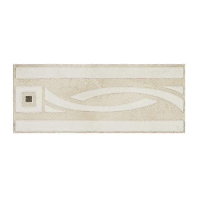 Torrestream Remo Beige 7.5cm X 20cm Border Tile