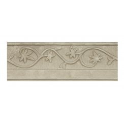 Torrestream Stone Flower 7cm X 20cm Border Tile