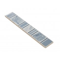 Torrestream Thala Baby Blue 4cm X 25cm Border Tile