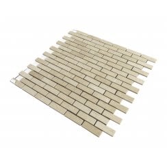 Travertine Marfil 30cm x 30cm Peel & Stick Mosaic Tile