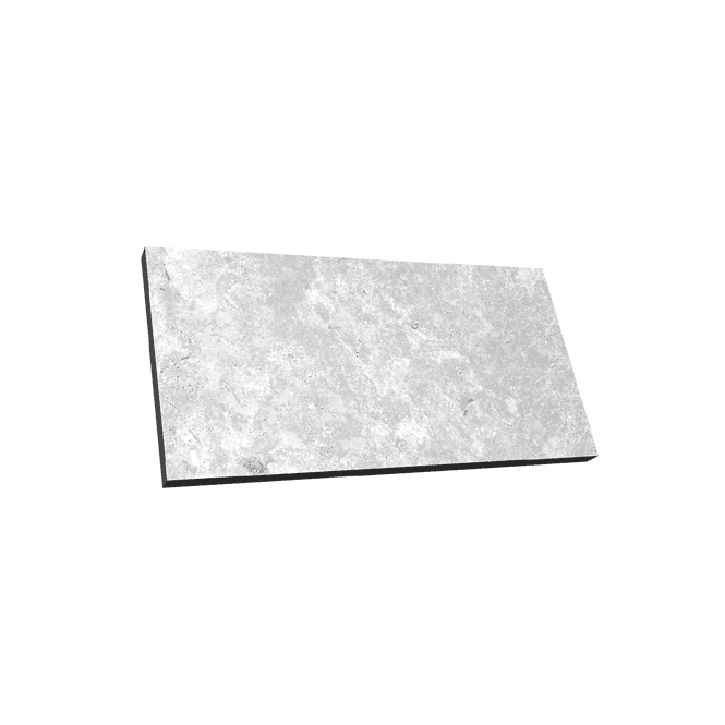 Travertine Silver 45cm x 90cm x 2cm Outdoor Floor Tile