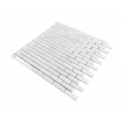 Travertine White 30cm x 30cm Peel & Stick Mosaic Tile