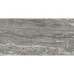 Travertino Dark Grey 25cm x 50cm Wall Tile