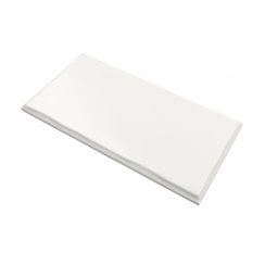 Trendy All White Matt 12.5cm x 25cm Wall Tile