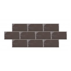 Trendy Clay Glossy 12.5cm x 25cm Wall Tile