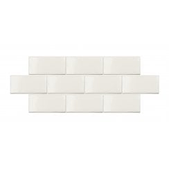 Trendy Cotton Glossy 12.5cm x 25cm Wall Tile