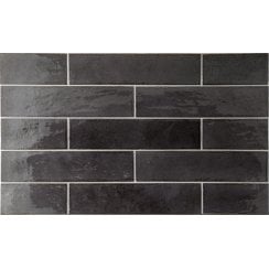 Tribeca Basalt 6cm x 24.6cm Wall Tile