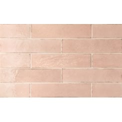 Tribeca Tea Rose 6cm x 24.6cm Wall Tile