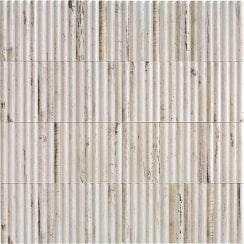 Tropic White Kit Kat 15cm x 30cm Wall Tile