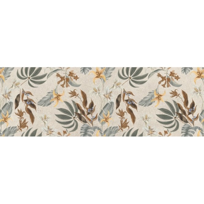 Tropical Asphalt Off White 40cm x 120cm Wall Tile