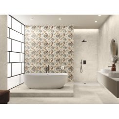 Tropical Asphalt Off White 40cm x 120cm Wall Tile
