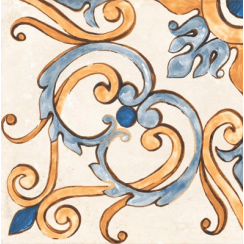 Tuscany Glotto Deco Mix 20.3cm x 20.3cm Wall & Floor Tile