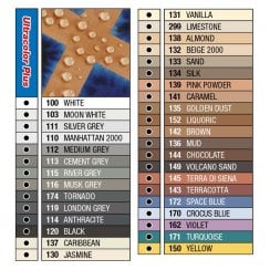 Ultracolor Plus 131 Vanilla Grout 5kg
